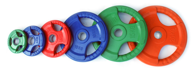 Rubber Grip Olympic Plate
