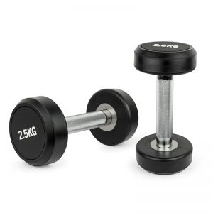 Rubber Coated Dumbbells