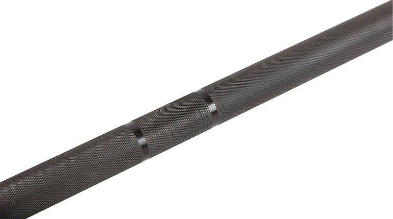 Men's Black Phosphate Barbell – 1500LB Capacity, 190k PSI Power Bar