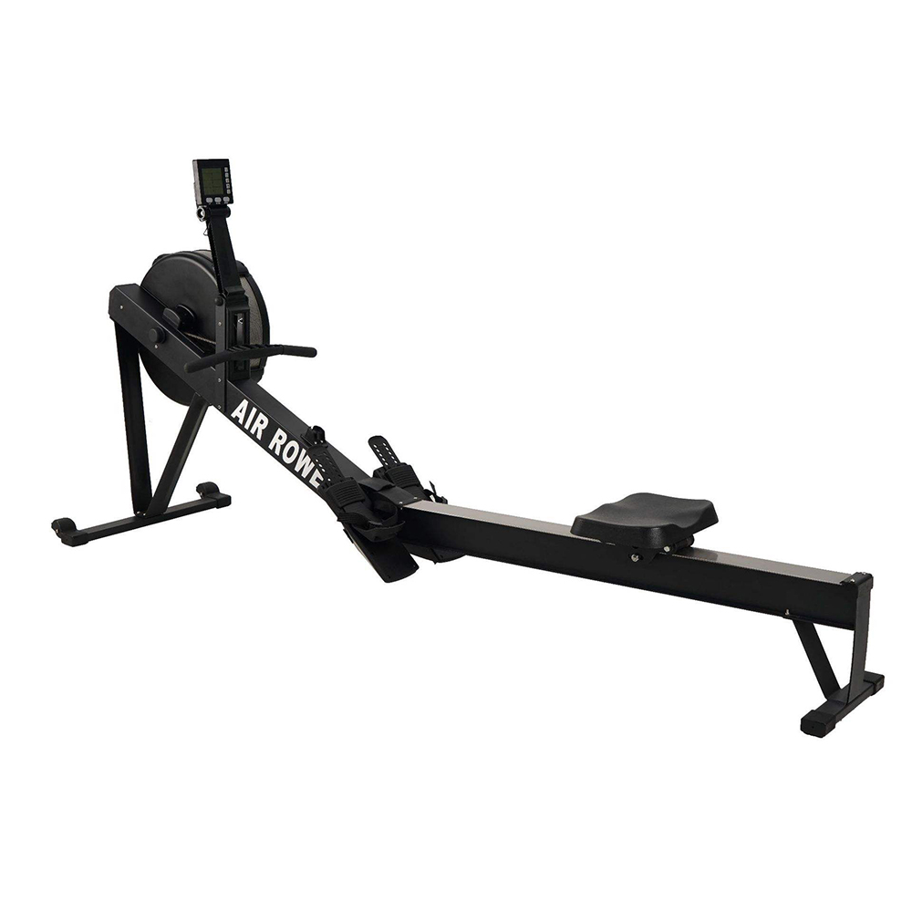 Commercial Foldable Air Rowing Machine Heavy-Duty Gym Rower