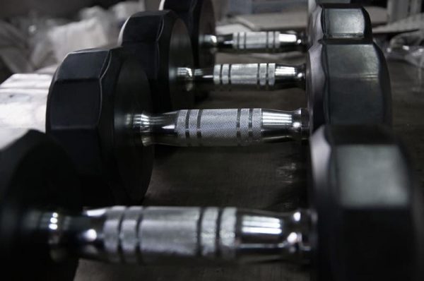 Rubber Coated Dumbbells