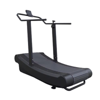 Commercial Self-Powered Curved Treadmill with 8-Level Magnetic Resistance