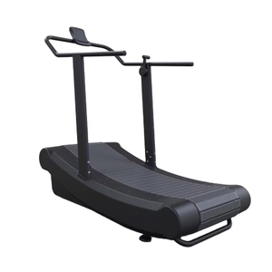 Commercial Self-Powered Curved Treadmill with 8-Level Magnetic Resistance