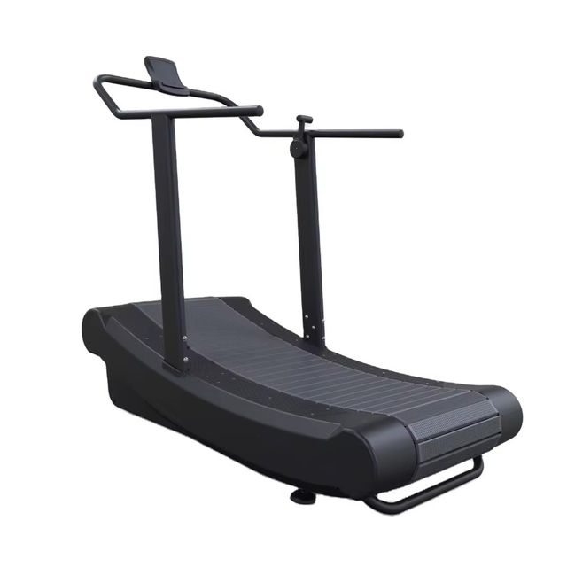 Commercial Self-Powered Curved Treadmill with 8-Level Magnetic Resistance