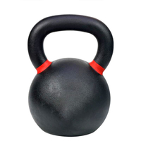 Black Painted Cast Iron Kettlebell (4KG-40KG, 5LB-100LB)