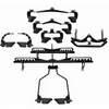 8pcs Set Lat Pulldown Attachment