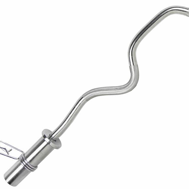 Preacher Bicep Olympic Super Curl Bar Weight Set