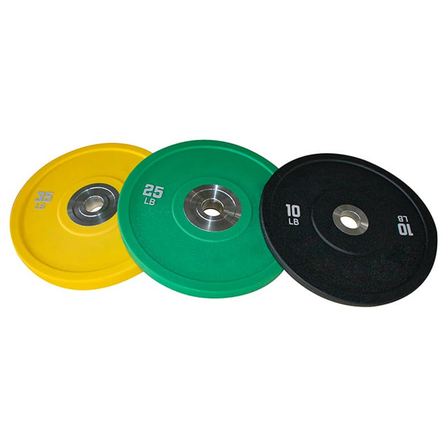 Custom Urethane (PU) Bumper Plates (10LB to 55LB)