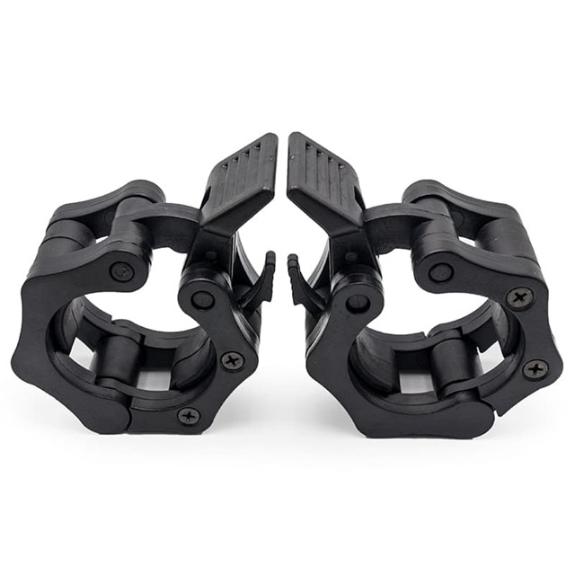 Lock Jaw Olympic Barbell Collars – Black