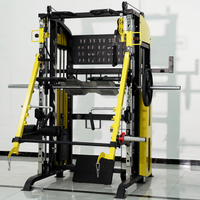 Commercial All-in-One Power Rack with Smith Machine & Functional Trainer