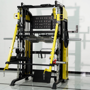 Commercial All-in-One Power Rack with Smith Machine & Functional Trainer