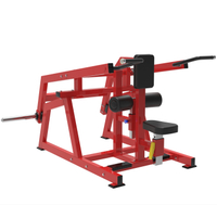 Sitting down triceps training machine