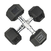 Rubber Hex Dumbbells Set (1KG to 70KG, 3LB to 120LB)