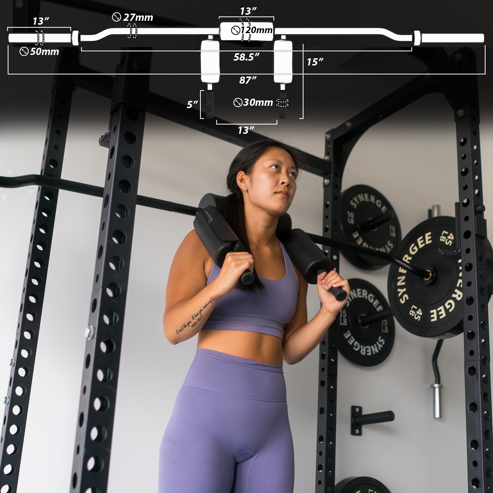 Safety Squat Bar (SSB)