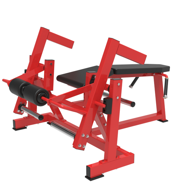 Split motion horizontal Leg bender trainer