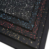 Durable Black Commercial Gym Flooring Rolls