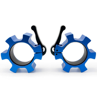 Quick-Release Aluminum Olympic Barbell Collars (Pair)