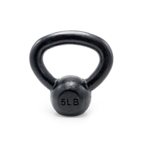 Black Cast Iron Kettlebells (From 5 LB to 100 LB) – Classic Russian Design