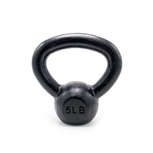 Black Cast Iron Kettlebells (From 5 LB to 100 LB) – Classic Russian Design