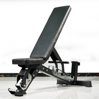 Gym use commercial adjustable bench