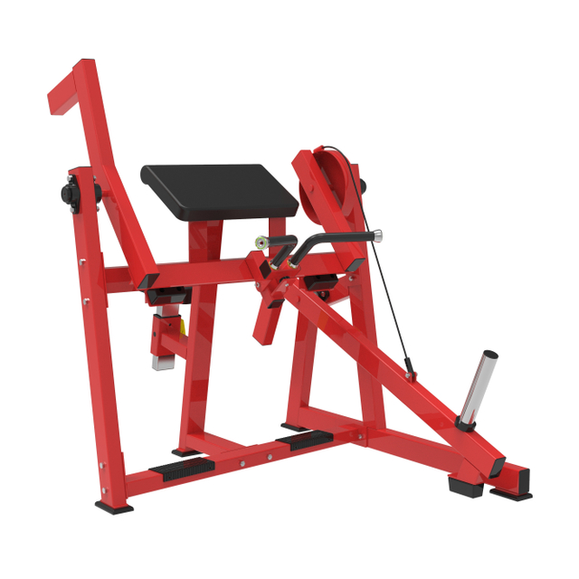 Sitting biceps trainer