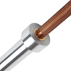 Men's Black Oxide Barbell – 20KG, 1500LB Capacity, 190k PSI