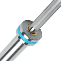 Heavy-Duty Hard Chrome Barbell – 7FT, 1500LB Capacity | Multipurpose Power Bar