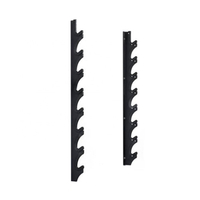 Wall-Mounted Barbell Gun Rack Holder 6-10 Rack 