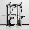 Squat Rack Cable Machine with Smith