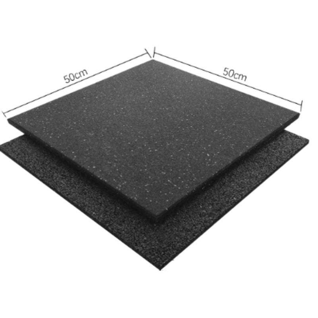 Durable Black Commercial Gym Flooring Rolls