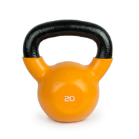 Vinyl Coated Cast Iron Kettlebell (From 2KG to 40KG), LB Available