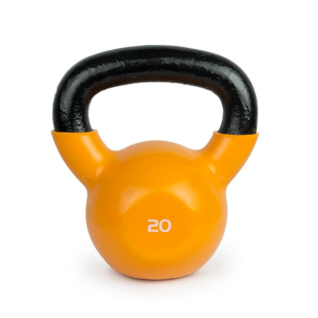 Vinyl Coated Cast Iron Kettlebell (From 2KG to 40KG), LB Available