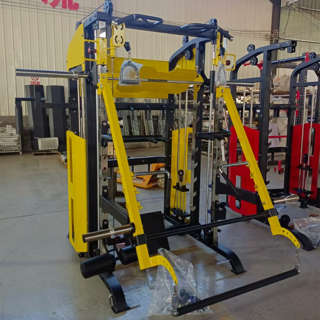 Commercial All-in-One Power Rack with Smith Machine & Functional Trainer