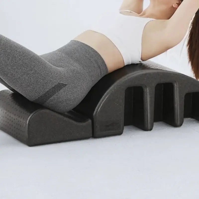 XYSFITNESS Pilates Spine Corrector & Back Stretching Massage Support2