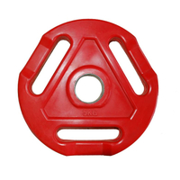 Tri Grip Rubber Weight Plates (2.5KG to 25KG) – Multi Color