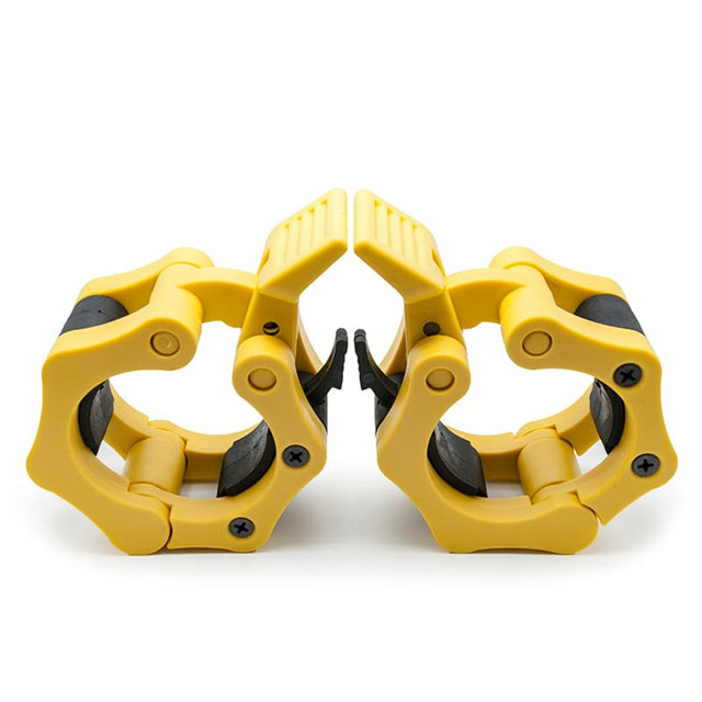 Quick-Release Lock-Jaw Barbell Collars for 2" Olympic Bars