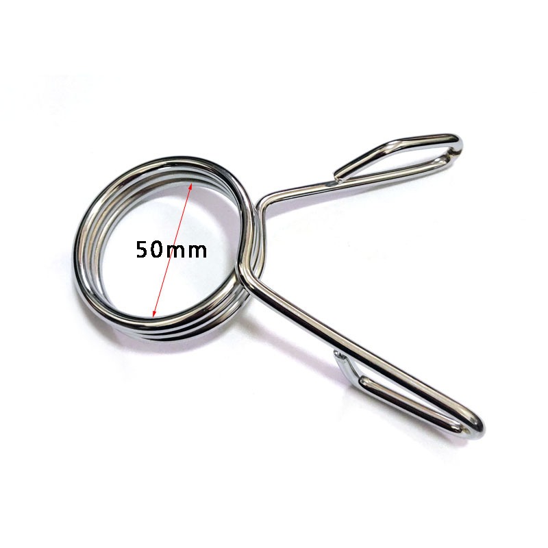 Classic Olympic Barbell Spring Collars (2-Inch)1