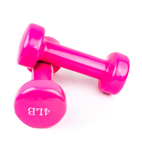 Vinyl Dipping Dumbbell (0.5KG to 10KG, 1LB to 10LB)