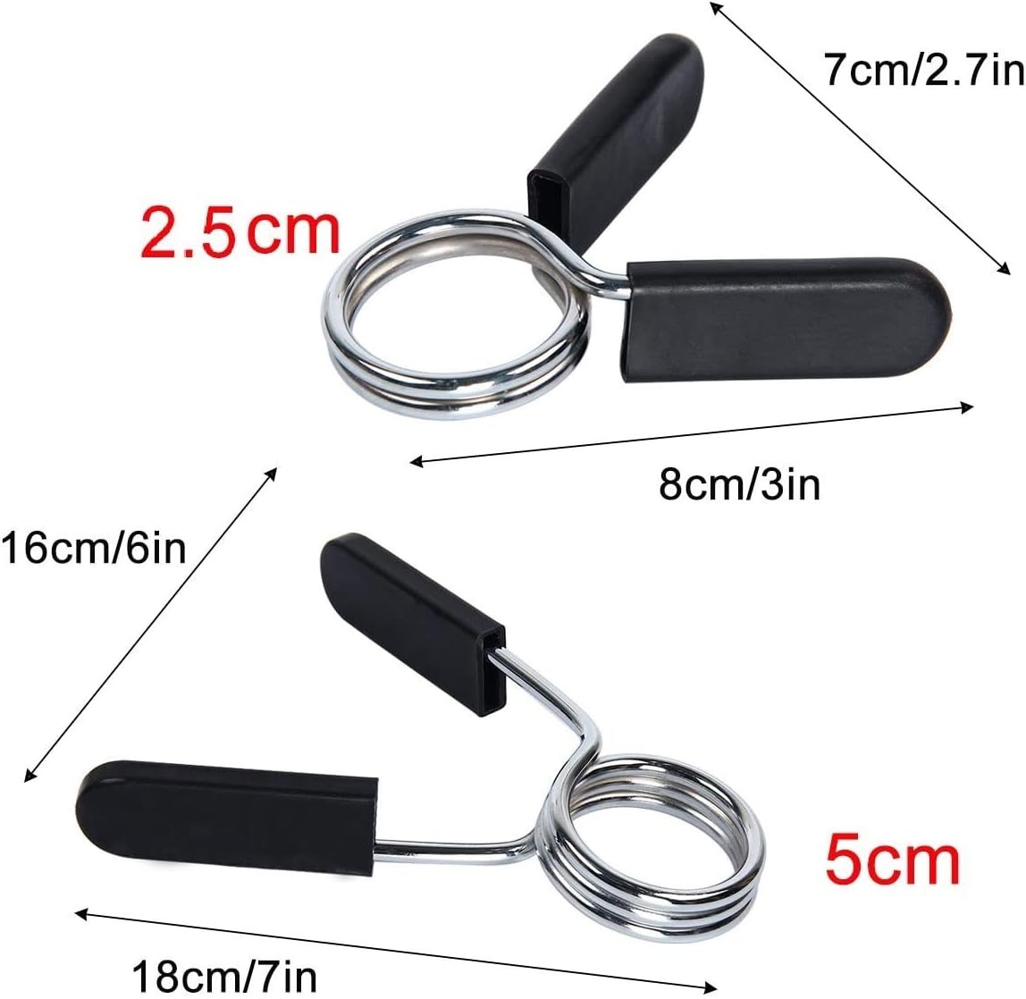 Olympic Barbell Spring Collar 2